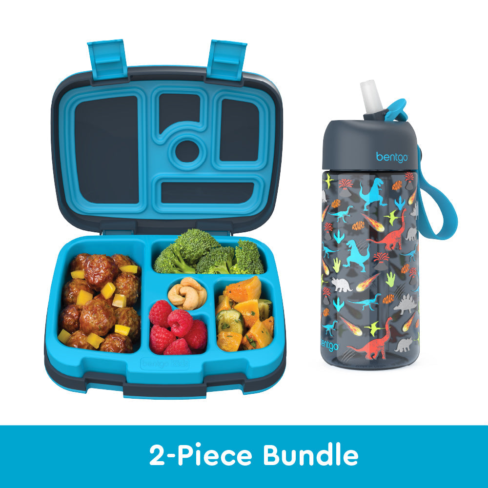 bentgo-kids-prints-lunch-box-and-water-bottle-q2 bentgo-lunch-box-bottle-bundle-dinosaur-1.jpg